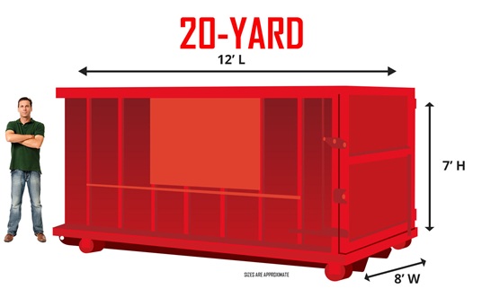 20 yard specialty dumpster