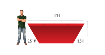 8 yard lugger dumpster for sale