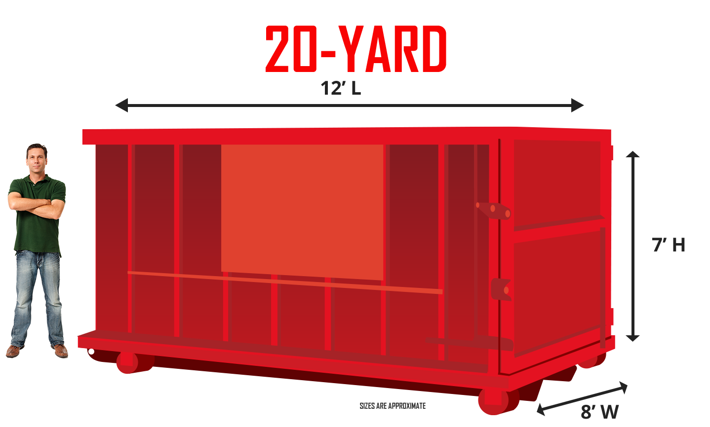 20 yard specialty dumpster