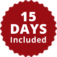 15 Days Included Badge