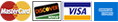 MasterCard Discover VISA Accepted Credit Cards